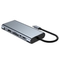 thumbnail image 2 of axGear 11-in-1 USB C Hub 4K USB C to HDMI Adapter SD/MicroSD Card Reader 4 USB 3.0 Port, 2 of 7