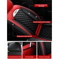 thumbnail image 4 of Maidao Car Seat Covers Full Set for lincoln for MKX 2006-2015 5 Seats Front Rear Cushion Protector with Pillow Coffee, 4 of 7