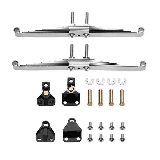 Riwcyla Powered Metal Suspension Kit Replacement for Tamiya 1/14 Remote Control Tractor Truck Remote Control Car Upgrade Spare Parts