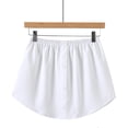 thumbnail image 4 of Birdeem Womens Layered Tiered Sheer Stripe Printing Extender Half Slip Plus Size Skirt, 4 of 8