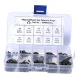 thumbnail image 1 of Miulika 160 Pcs Sp Acier E-Clip Kit d'Assortiment de Clips de Retenue 9 Tailles, 1 of 9