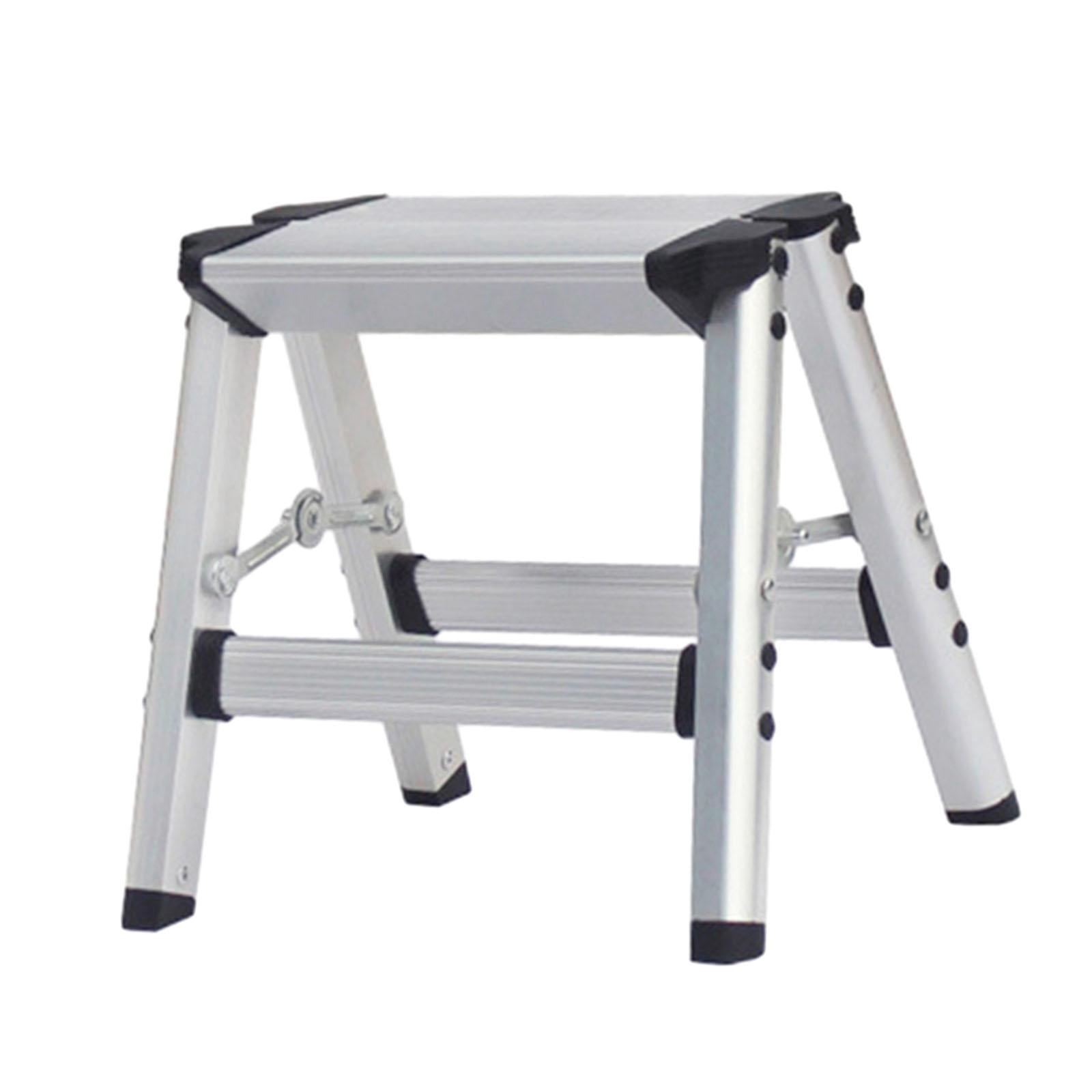 Langgg Folding Ladder Stable Thickened Herringbone Ladder Office for Factories Home