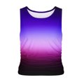 thumbnail image 2 of Plebaso 2025 Womens Ruched Tank Tops Slim Crewneck Sleeveless Shirts Fashion Printed Going out Blouses, 2 of 4