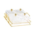 thumbnail image 1 of Plats de Service Divisés Assiette de Fruits Secs Plateau de Service pour Fruits Croustilles Bonbons Transparent, 1 of 8