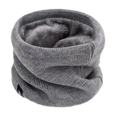 Esquirla Foulard Épaisse Multifonction pour Cyclisme Temps Froid Camping Gris
