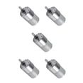 thumbnail image 3 of Youkk Powerful 37GB-3530 12V DC High Electric Gear Box Motor Replacement DIY Silver 333RPM 5Set, 3 of 6