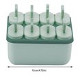 thumbnail image 3 of Oleegame 2PC Baby Popsicle Molds With 8PCS Reusable Sticks Which Is Convenient To Clean To Use And Can Be Reused For A Long Time Saving Materials For Making Popsicles. Green, 3 of 4