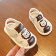 thumbnail image 2 of XDZJLR 2024 Little Sandals Walking Soft Sole Slip Baotou Shoe, 2 of 7