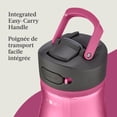 thumbnail image 4 of Bouteille d’eau Contigo Ashland 2.0, couvercle à bouton-poussoir avec paille, Azalée, 4 of 6
