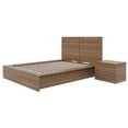thumbnail image 3 of James 3-Piece Bedroom Set with Bed, Headboard and Nightstand, 3 of 7