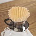 thumbnail image 2 of 50PCS Coffee Filter Cake Shape Coffee Filtering Paper Hand Drip Filter Paper for Home Kitchen - 1-2 Cup, 2 of 8