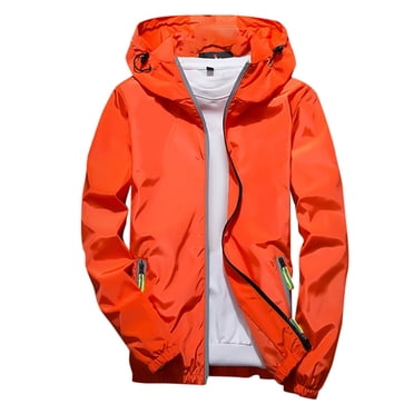 Pisexur Manteau de Pluie Imperméable pour Homme Léger à Capuche en Coquille Souple Imperméable Coupe-Vent Manteau Léger Fermeture Éclair Complète Randonnée Travail Voyage