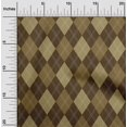 thumbnail image 2 of oneOone Polyester Spandex Dark Olive Green Fabric Check Sewing Craft Projects Fabric Prints By Yard 56 Inch Wide, 2 of 4