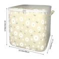 thumbnail image 3 of RXIRUCGD Heavy Duty Storage With Reinforced Handles, Extra Large Storage Bags For Clothes, Tote Bag Double Zipper For Space Saving, Travel, 3 of 6