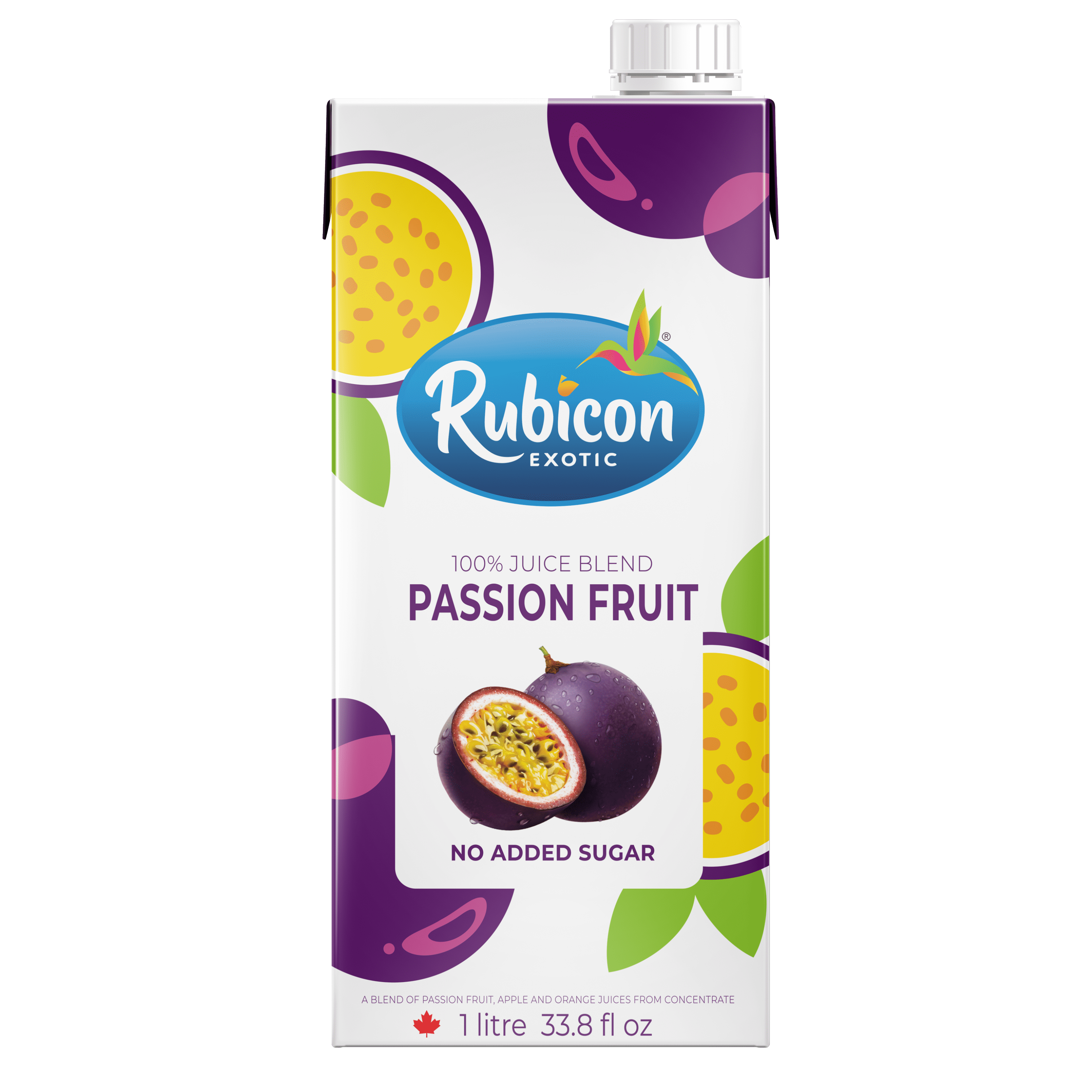 Rubicon Mélange de Jus 100 % Fruit de la Passion