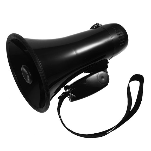 CUITING Portable Speaker Speakers Emegency Megaphone Cheer Football Bullhorn Loud Air Convenient Handheld