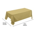 thumbnail image 3 of sdhkgrrt under $5 6Pcs Disposable Tablecloth, Large Plastic Rectangle Table Cover,137x183cm Disposable Tablecloth,Wipe Clean Party Tablecloth Covers,Heavy Duty Plastic Table Protection, 3 of 9