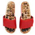 thumbnail image 3 of Acupressure Foot Massage Slippers Pain Relief Tool Arthritis Stress Red, 3 of 8