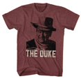 thumbnail image 1 of John Wayne Icons Duke Adult Short Sleeve T Shirt, 1 of 2