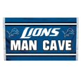 thumbnail image 1 of Detroit Lions Man Cave 3 x 5 Flag w/ 4 Grommets, 1 of 3