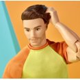 thumbnail image 3 of Ken Doll, Barbie Looks, Brown Hair, Color Block Tee & Blue Shorts, 3 of 6