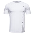 thumbnail image 1 of Cameland Mode Personnalité Homme Décontracté Ajusté Manches Courtes Imprimé T Manches Courtes Col Rabattu Blouse et Chemise, 1 of 4