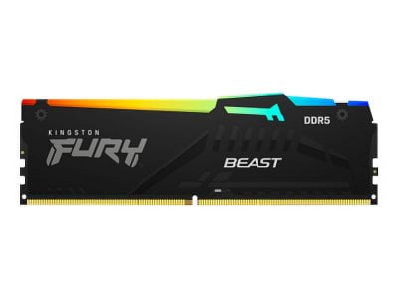 Kingston FURY Beast RGB - DDR5 - kit - 32 GB: 2 x 16 GB - DIMM 288
