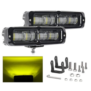 2pcs LED Work Light 6000K 6inch Car Work Light Driving Lights IP68 Waterproof Spot Lights