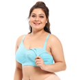 thumbnail image 2 of Women‘s Bra Wireless Maternity Seamless Front Buckle Breastfeeding Bra With Pads Plus Size, 2 of 4
