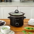 thumbnail image 2 of Crock-Pot 2-Quart Classic Slow Cooker, Small Slow Cooker, Black, 2 of 8