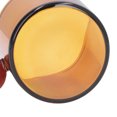 thumbnail image 3 of 3 Colors Coffee Mug, Heat Resistant Simple and Vintage Style Glass Coffee Mug with Wooden Ball for Coffee Beer Tea [brown], 3 of 9
