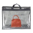thumbnail image 5 of Unique Bargains Handbag Dust Bags, XL Size PVC Dustproof Transparent Purse Protector, Gray, 5 of 5