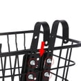thumbnail image 2 of Bike Basket Bicycle Basket Bicycle Front Basket Detachable Bike Basket Hanging Bike Basket Hanging Bold Bicycle Basket Electric Vehicle Adjustable Front Frame Basket, 2 of 6