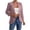 Watermelon Red, variant on Besolor Womens Lightweight Cardigan Casual 3/4 Sleeve Open Front Eyelet Hollowed-Out Cardigans Fall Clothes