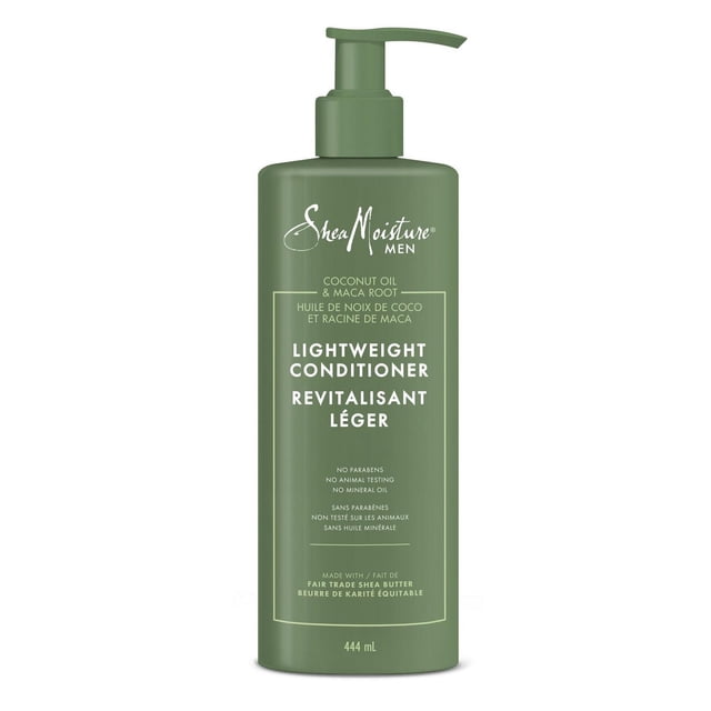 SheaMoisture Men Lightweight Conditioner Coconut Oil & Maca Root, 444 ml