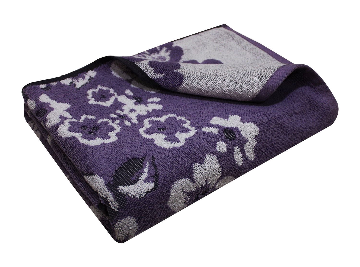 Hometrends Fashion Bath Towel, Purple, 1 Piece