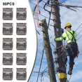 thumbnail image 1 of Gestionnaire de Pinces pour Câble de Panneau Solaire en Acier Inoxydable à Visser et à Pvc, 1 of 7