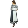 thumbnail image 1 of Phagun Kurta Ethnique en Coton Imprimé Designer Gris Anarkali Tunique Kurti Robe-16, 1 of 1