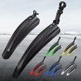 thumbnail image 3 of Maytalsory Wide Compatibility Mountain Bike Plastic Fenders Set For Any Bike Bicycle Front Rear Mudguard Green, 3 of 6