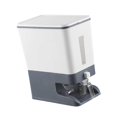 thumbnail image 3 of Rice Dispenser Multifunctional Storage Container Cereal Dispenser Rice Dispenser Bucket 10KG Airtight Rice for Rice Gray, 3 of 9