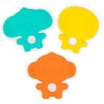 thumbnail image 1 of Bright Starts Gummy Buddies 3-pack Textured Teethers, 1 of 8