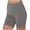 Grey, variant on BLVB Yoga Shorts for Women with Pockets Stretch High Waist Active Basic Short Leggings Biker Lounge Shorts