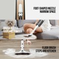 thumbnail image 3 of Litheli 6-In-1 Cordless Vacuum Cleaner, 10000Pa/6000Pa 2 Model Suction Powerful Lightweight Portable Handheld Stick Vacuum Cleaner with 4Ah Battery White, 3 of 6