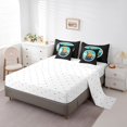 thumbnail image 3 of YST 7Pcs Capybara Comforter Set, Watercolor 3D Capybara, Polyester, Twin Size (1 Count), 3 of 5