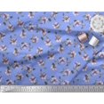 thumbnail image 3 of Soimoi polyester Crepe Fabric Dot,Butterfly & Floral Fabric Prints By Yard 42 Inch Wide, 3 of 3