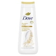 thumbnail image 1 of Dove Body Wash for 24H Lotion-Soft Skin Oatmeal & Rice Milk Dryness Relief, 591 ml, 1 of 7