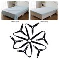 thumbnail image 4 of Porte-draps Réglable Porte-Draps Garde-Draps Housse de Matelas Noir, 4 of 8