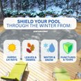 thumbnail image 2 of Swimline Hydrotools Silver King Couverture d'Hiver pour Piscines Rondes hors Terre de 12 Pi, 2 of 7