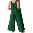 thumbnail image 3 of CNKOO Salopette Sans Manches pour Femmes Combinaison Ample Col en U Gris m, 3 of 9