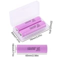 thumbnail image 4 of Batterie ICR18650 Batterie au Lithium Batterie Rechargeable Lampe de Poche Batterie d'Alimentation Mobile Batterie au Lithium-ion Batterie au Lithium Portable, 4 of 4